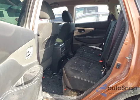 2015 Nissan Murano Sv из США, поврежденный, VIN 5N1AZ2MH9FN235476